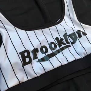 Stretchy sports bra top